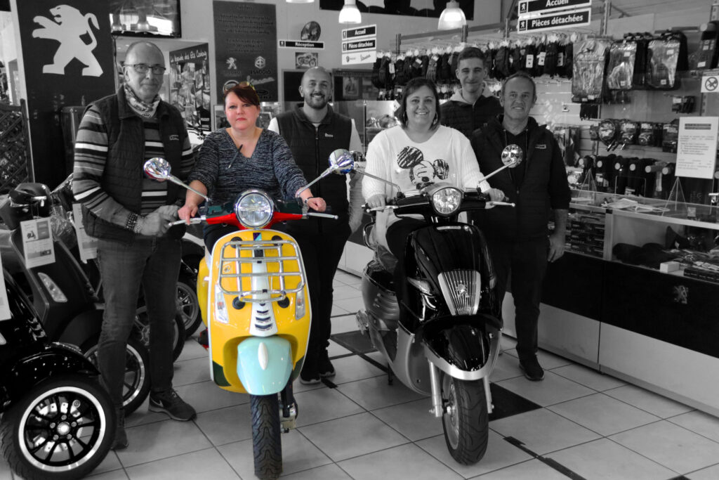 Vespa — visuel du site Codony d’origine